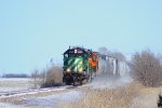 BNSF 1656 Leads the LINHAS